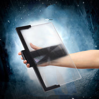 HKM-479187 Acrylic Mobile Phone Stand with 3-5x Magnification for Enhanced Viewing