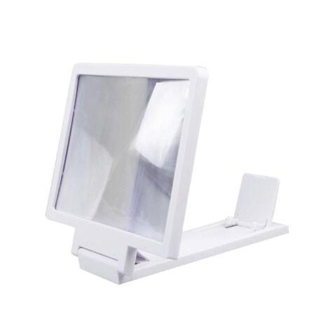 HKM-479187 Acrylic Mobile Phone Stand with 3-5x Magnification for Enhanced Viewing