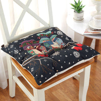 HKM-479187 Thickened Non-Slip Cotton and Hemp Chair Cushion for Children's Dining and Car Seats