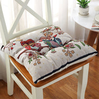 HKM-479187 Thickened Non-Slip Cotton and Hemp Chair Cushion for Children's Dining and Car Seats