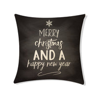 HKM-479507 Christmas-Themed Nordic Cushion Cover with Digital Printing - 45x45cm Pillowcase