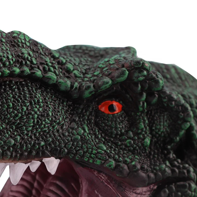 HKM-479763 Realistic Dinosaur Hand Finger Puppets for Kids - Fun Stress Relief Toy