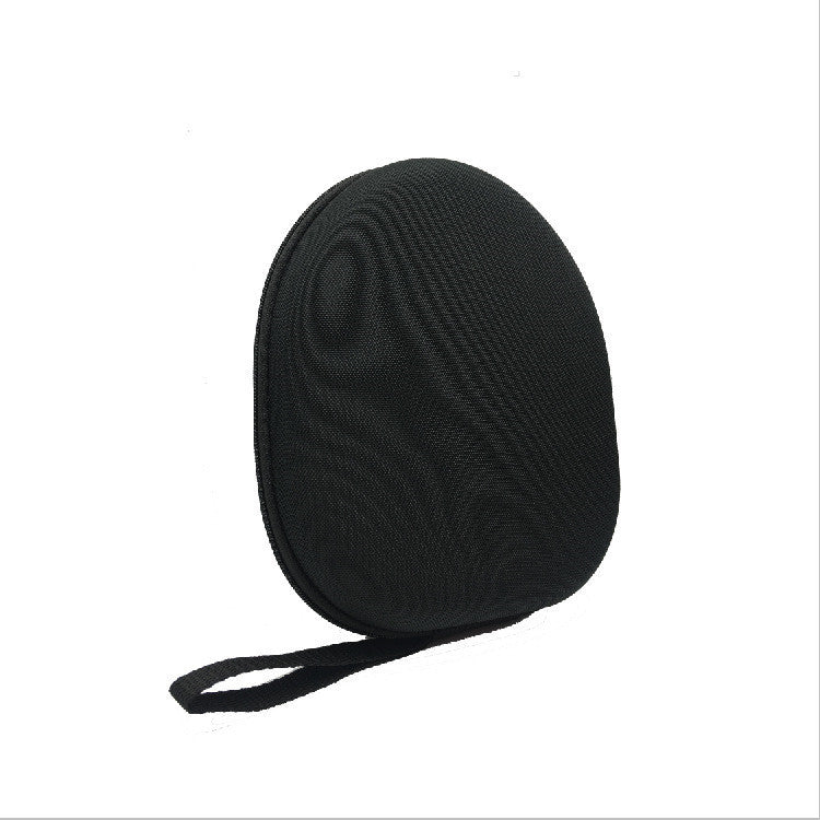 HKM-479827 Large EVA Earphone Storage Bag, Scratch Resistant Data Cable & Charger Organizer, Black