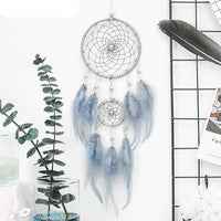 HKM-479891 Starry Sky Hand Woven Dream Catcher with Modern Simple Design, 11cm Net Circle, Length 46cm