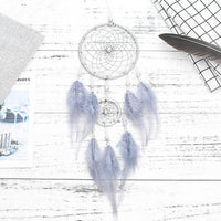 HKM-479891 Starry Sky Hand Woven Dream Catcher with Modern Simple Design, 11cm Net Circle, Length 46cm