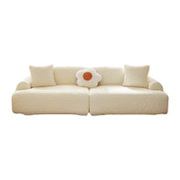 HKM-479955 Cream Style Stretch Sofa Cover - Modern All-Inclusive Design for Elegant Home Décor