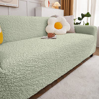 HKM-479955 Cream Style Stretch Sofa Cover - Modern All-Inclusive Design for Elegant Home Décor