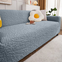 HKM-479955 Cream Style Stretch Sofa Cover - Modern All-Inclusive Design for Elegant Home Décor