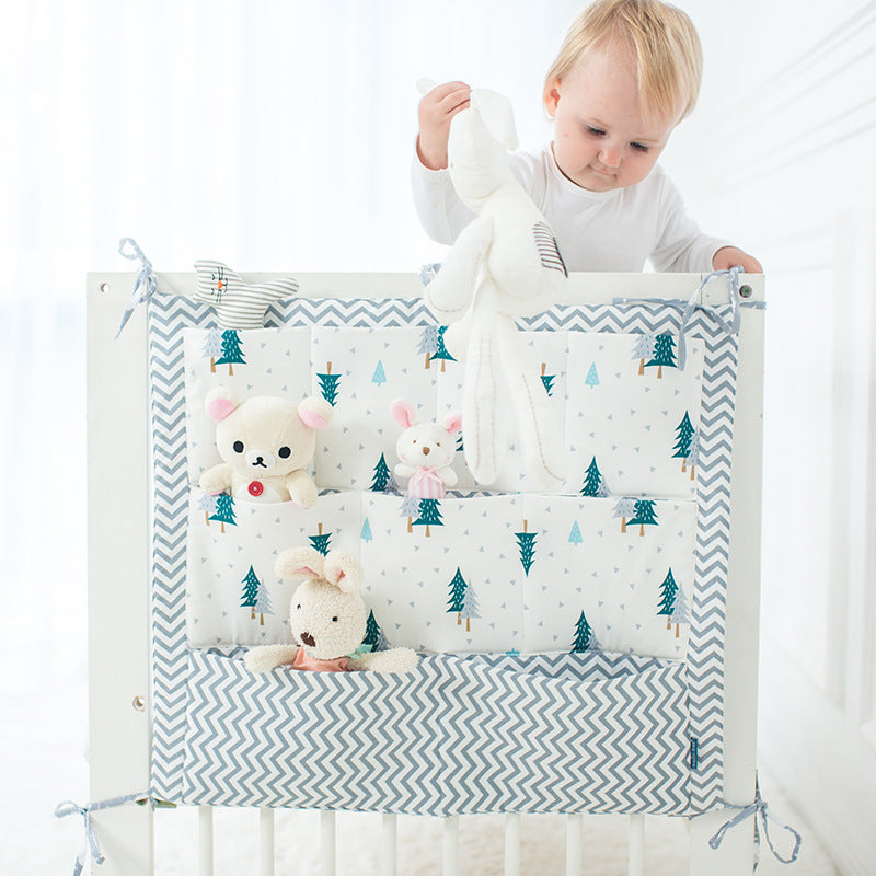 HKM-479955 Soft Baby Velvet Bed Girth with Sponge Interior – 1.2m Length, Decorative House Design
