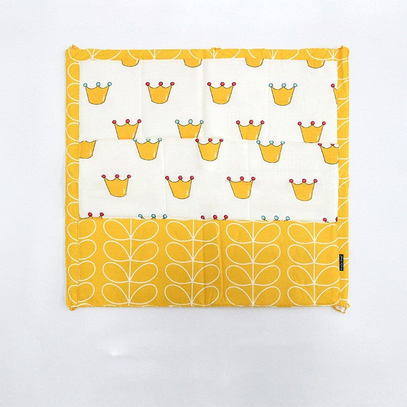 HKM-479955 Soft Baby Velvet Bed Girth with Sponge Interior – 1.2m Length, Decorative House Design