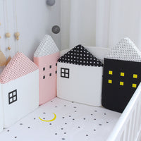 HKM-479955 Soft Baby Velvet Bed Girth with Sponge Interior – 1.2m Length, Decorative House Design