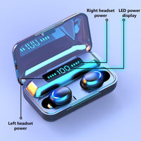 HKM-480019 Bluetooth 5.0 Stereo Earplugs with Call Function and Voice Control