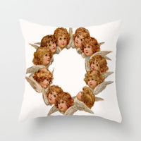 HKM-480339 Christmas Decorative Cushion Cover - 45x45 cm Polyester Pillow Cover for Living Room and Bedroom