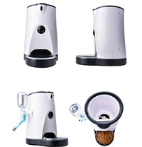 HKM-480787 Automatic Pet Feeder with HD Camera and Voice Intercom - 4L Capacity, Programmable Feeding Schedule, and Remote Access