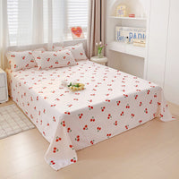 HKM-480915 Large Double Bed Sheet Coverlet with Pillowcases - Multiple Sizes Available