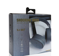 HKM-481171 Wireless Bluetooth Headset with 5.0 Technology - 40MM Speakers, 20Hz-20kHz Frequency Response, Rechargeable Battery, 5-6 Hours Playtime