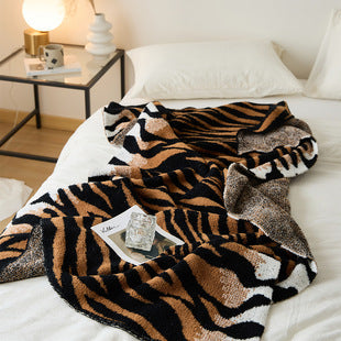 HKM-481235 Cozy Braided Throw Pillowcase in Solid Color - Cotton, 45x45cm