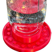 HKM-481363 Hummingbird Bee Feeding Bird Feeder in Vibrant Colors, 17*17*19cm