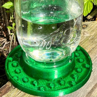 HKM-481363 Hummingbird Bee Feeding Bird Feeder in Vibrant Colors, 17*17*19cm