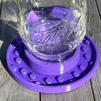HKM-481363 Hummingbird Bee Feeding Bird Feeder in Vibrant Colors, 17*17*19cm