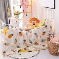 HKM-481427 Cotton Six-Piece Bedding Set for Kids in Colorful Fun Designs