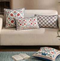 HKM-481555 American Retro Puno Pillow Sofa for Living Room, 30x50mm & 45x45mm Sizes Available