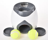 HKM-481619 Interactive Smart Pet Feeder and Reward Machine with Tennis Balls for Dogs and Cats