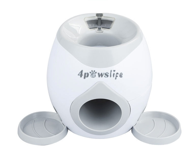 HKM-481619 Interactive Smart Pet Feeder and Reward Machine with Tennis Balls for Dogs and Cats