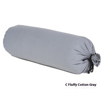HKM-481939 Cylindrical Waist Pillow for Pregnant Women - Yoga Aid with Buckwheat Husk Filler