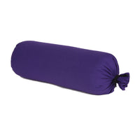 HKM-481939 Cylindrical Waist Pillow for Pregnant Women - Yoga Aid with Buckwheat Husk Filler