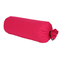 HKM-481939 Cylindrical Waist Pillow for Pregnant Women - Yoga Aid with Buckwheat Husk Filler