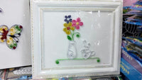 HKM-481939 Quilling Craft Kit with 24 Colors of Fine Paper, Tools, and Graphics Template