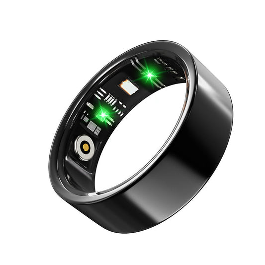 HKM-481939 Smart Health Tracking Ring for Fitness, Sleep, Heart Rate, and Blood Oxygen Monitoring - Waterproof & Comfortable Wear for Men and Women