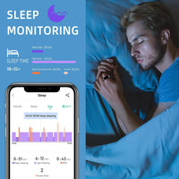 HKM-481939 Smart Health Tracking Ring for Fitness, Sleep, Heart Rate, and Blood Oxygen Monitoring - Waterproof & Comfortable Wear for Men and Women