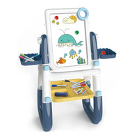 HKM-482067 Magnetic Drawing Board for Kids - Double-Sided Reusable Educational Toy for Ages 5 to 13