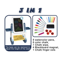 HKM-482067 Magnetic Drawing Board for Kids - Double-Sided Reusable Educational Toy for Ages 5 to 13
