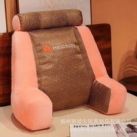 HKM-482387 Blush Cartoon Bedside Summer Mat Pillow - Soft Bag Tatami Design