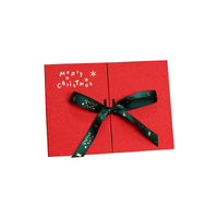 HKM-482387 Large Minimalist Double-Door Bow Gift Box for Christmas