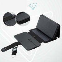 HKM-482451 Portable Solar Power Bank with Waterproof Direct Charging Capability, Foldable Bag Design