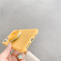 HKM-482515 Corn on the Cob and Egg Tart Design TPU Mobile Phone Case for iPhone 12/12 Pro, iPhone 11, iPhone X/XS, and More