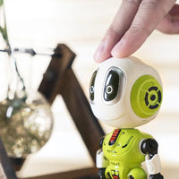 HKM-482515 Intelligent Mini Talking Voice Repeat Robot Toy with Light and Sound – Diecast Alloy Model for Ages 2 and Up