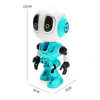 HKM-482515 Intelligent Mini Talking Voice Repeat Robot Toy with Light and Sound – Diecast Alloy Model for Ages 2 and Up