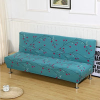 HKM-482643 Modern Stripe Sofa Bed Slipcover - S & L Sizes, Polyester Blend