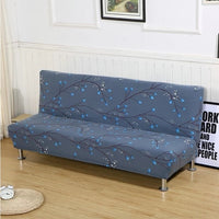 HKM-482643 Modern Stripe Sofa Bed Slipcover - S & L Sizes, Polyester Blend