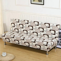 HKM-482643 Modern Stripe Sofa Bed Slipcover - S & L Sizes, Polyester Blend