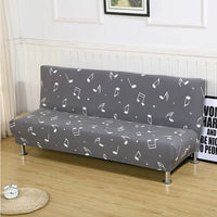 HKM-482643 Modern Stripe Sofa Bed Slipcover - S & L Sizes, Polyester Blend
