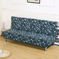 HKM-482643 Modern Stripe Sofa Bed Slipcover - S & L Sizes, Polyester Blend