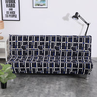 HKM-482643 Modern Stripe Sofa Bed Slipcover - S & L Sizes, Polyester Blend