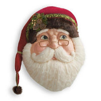 HKM-482707 Wooden Santa Claus House Number Wall Decoration – 30x40 cm, 305g