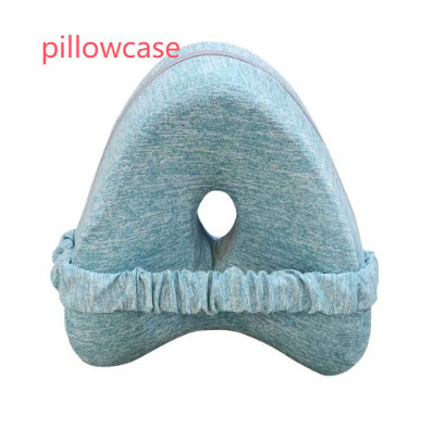 HKM-482707 Zero Pressure Memory Foam Leg Lock Pillow - 25x14cm, Available in Black, Green, Pink, Blue